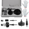 Wkmamo 13-Piece Hole Saw Set, Drill Bit, Carbon Steel 19-64