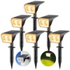 Consciot Solar Spot Lights Outdoor Waterproof, 24 LED Dusk-to-Dawn Solar