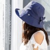 QUEENHEAD Women's Hat, UV Protection, Large Size, Wide Brim, UV