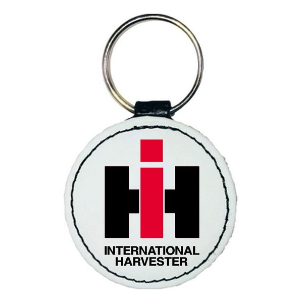 Bimaxx Leather Key Ring | IHC Int. Harvester Logo |
