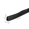 sourcing map U Channel Edge Strips 4.9 ft Length Rubber