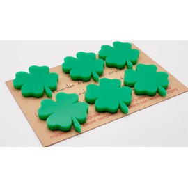 6 Pcs Lucky Four Leaf Clover Fridge Magnets | very strong magnets | gift for loved one | valentines day gift | best friend present