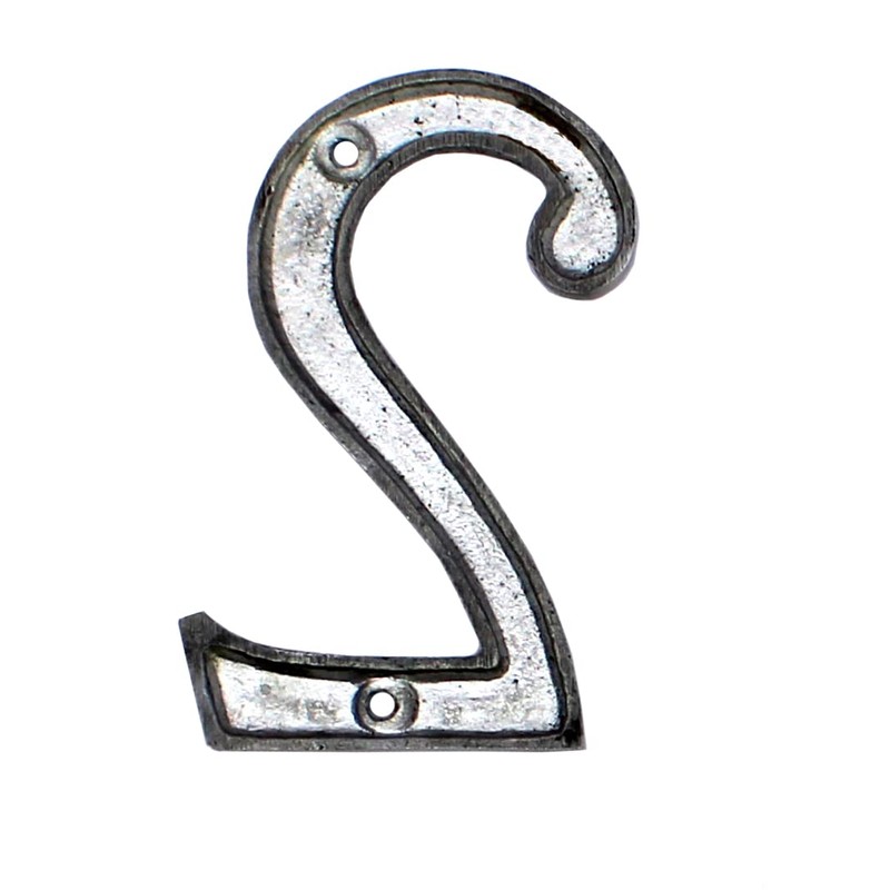 ESPLANADE 4" Brass House Number Plaque