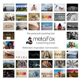 metaFox - 52 Inspirational Cards, Motivational Postcards, Picture Cards for Coaching & Therapy, Mindfulness Cards, Coaching Cards, Best for Team Building, Growing Together