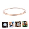 Housoutil 3pcs Diamond-mounted Bezel for Smart Watch Anti-scratch Collision Protector