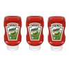 Heinz Tomato Ketchup with Pickle Seasoning, Size 13.5 oz Bottles,