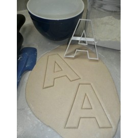 ALPHABET LETTERS A TO Z 4 INCH TALL FULL SET OF 26 COOKIE CUTTERS MADE IN USA PR1545