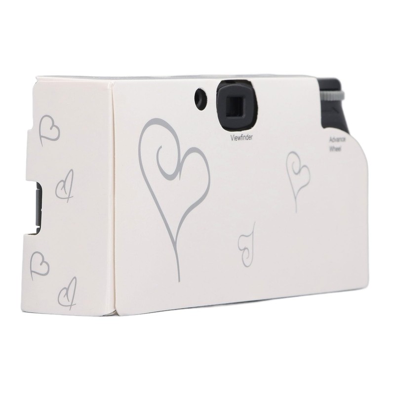 Film Camera, Advance Wheel Single Use Camera for Wedding