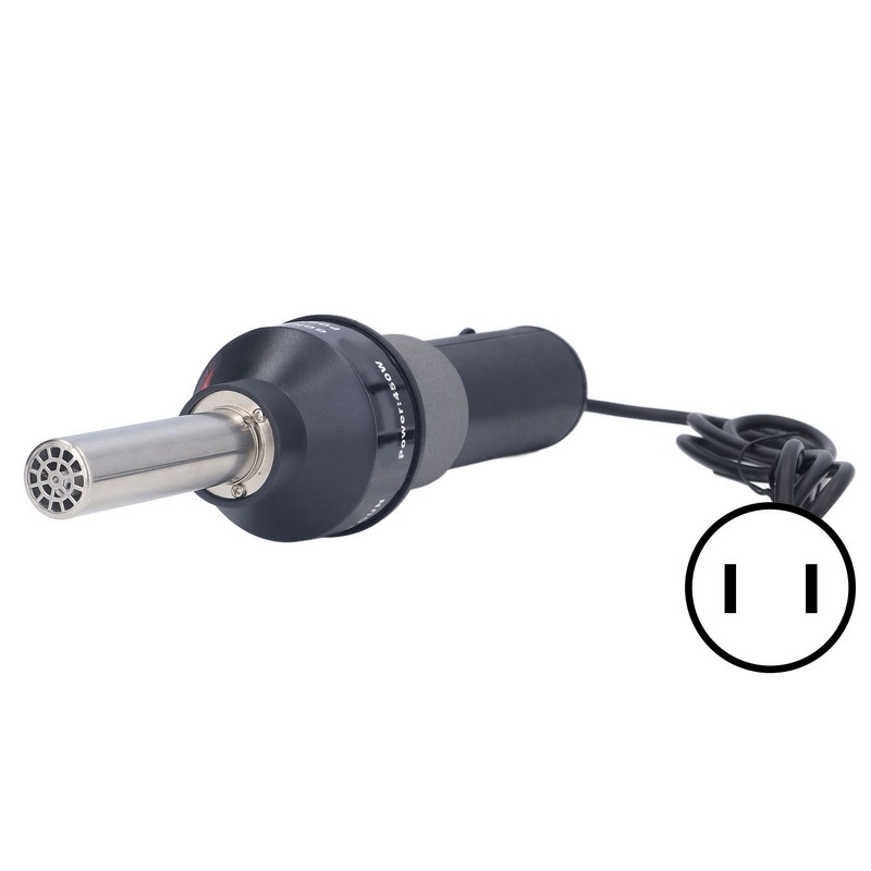 6Pcs Hot Air Gun LCD Digital Display Adjustable Portable Heating