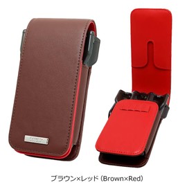 CAMEO Darts Case ACENTO Limited Darts Case, Brown x Red, retro
