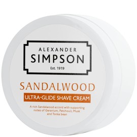 Simpsons sandalwood ultra-glide shaving cream