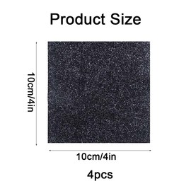 QEDBOJE 4pcs Nano Sparkle Nano Sparkle Cloth Car Scratch Nano Magic Cloth Car Scratch Remover