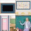 Fancy Land Slate Blue Bulletin Board Border Scalloped Border Trim