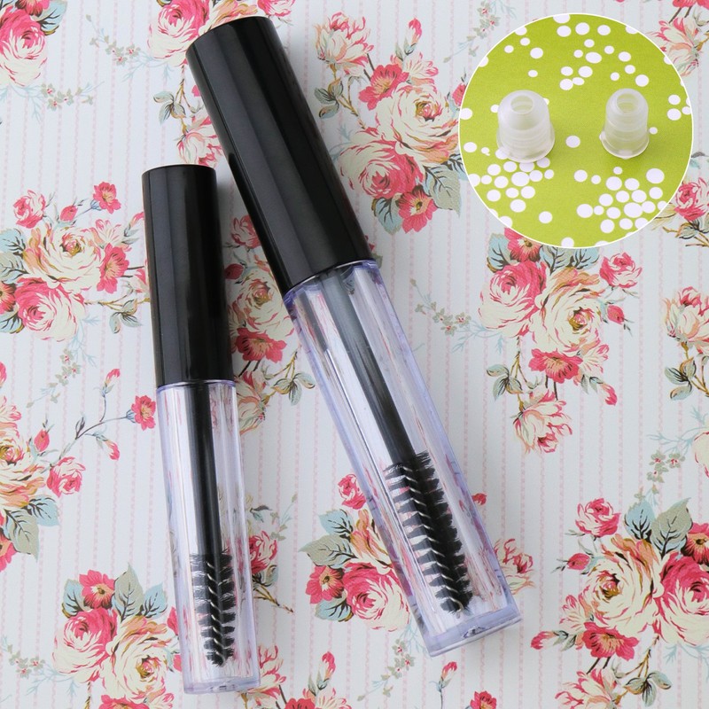 2pcs (1.5ml+3.5ml) Empty Eyelashes Tube Mascara Cream Bottle Container Lady