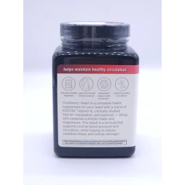 YouTheory Heart Resveratrol K2 Beetroot, 150 Vegetarian Capsules EXP 08/2026
