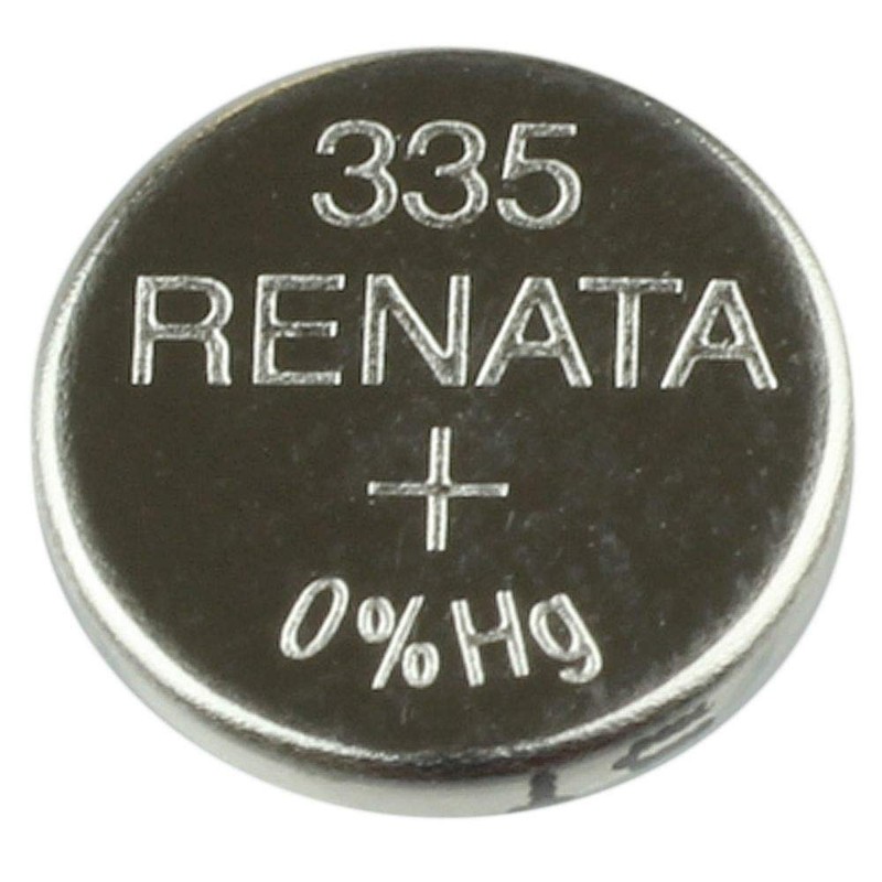 Renata Batteries 335/SR512SW 1.55V Silver Oxide Watch Battery