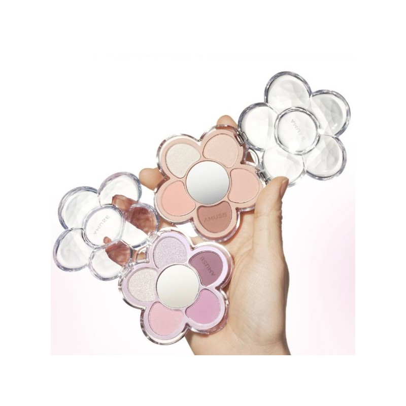 AMUSE Flora Eye Palette 4.5g, Shade:02 Roselina