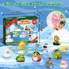 2024 Advent Calendar Rubber Ducks, 24 Pcs Christmas Ducks Countdown