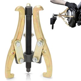 Vmingo Extractor de Rodamiento Engranes Polea Cojinete Multiuso 3 Mordaza Mandíbula Reversible Extracción Engranajes (3 Pulgadas)