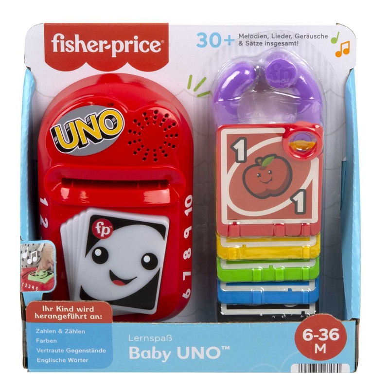 Fisher-Price HHG91 – Learning Fun Baby UNO – Baby Toy,