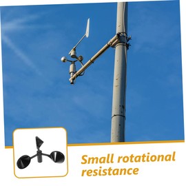 CAXUSD 2Pcs Anemometer Cup Sensor Durable Wind Measurement Device for Accurate Air Flow Monitoring for Agricultural and Direction Measurement