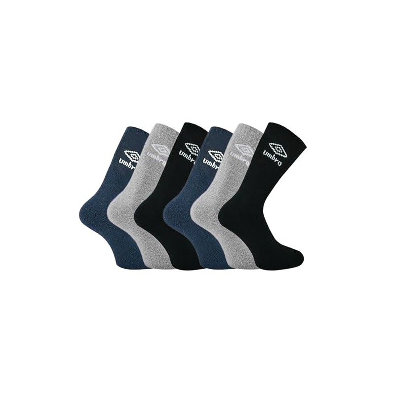 Umbro - Men's Sport Performance Socks (6 pair pack) (Assorted