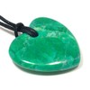 Chrysocolla Howlite Heart Necklace 'Understanding'