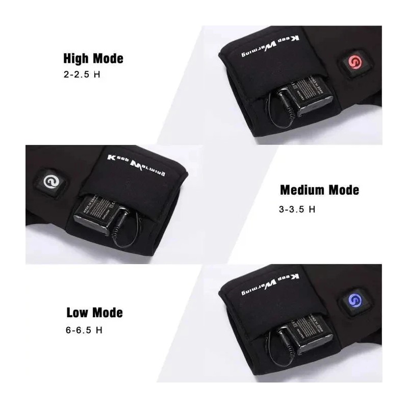 SAVIOR HEAT 7.4V,2200MAH Rechargeable Battery For Heated Gloves Heated Socks