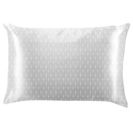 Lemon Lavender Luxe Silky Satin Patterned Pillowcase for Skin and Hair 20" X 28": Elevate Your Beauty Sleep and Hair Care Routine - Lofted (Queen)