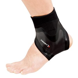 Zamst Filmista Ankle Ultra-Thin Ankle Bandage (Left - L) - Adjustable Stabilising Bandage Ankle for Sprained Ankles - For Sports - Men & Women - Anatomical Fit
