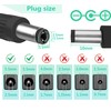 DC 24V 500mA Power Adapter Wall 24 Volt 0.5Amp Power