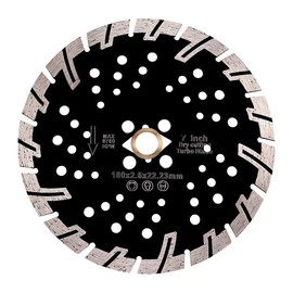 VOSIDUE 7" Diamond Granite Blade Dry Turbo Diamond Blade for Granite Marble Porcelain Tiles