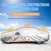 SEAZEN 2 Layers Waterproof All Weather Outdoor Car Covers for