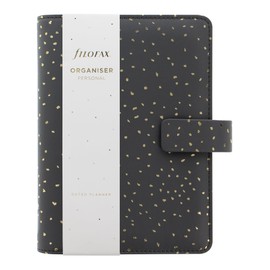 Filofax Personal Confetti organiser - charcoal