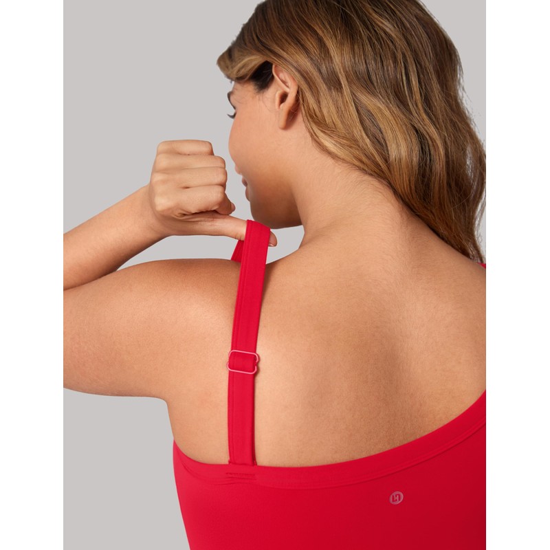 UNISSU Hugcurve Detachable Shoulder Strap Longline Sports Bra for Women