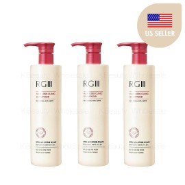 RGIII [RGIII] RGIII Hair Regeneration Clinic Shampoo 3-Bottle Set, US Seller, GIFT