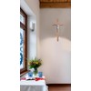 Kaltner Präsente Gift idea: 25 cm wall cross crucifix made