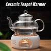 Ceramic Teapot Warmer Hollowed Pad Concave Bottom Practical Multifunction Teapot