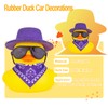 MuMyer Rubber Duck Car Ornaments Duck Car Dashboard Decorations for