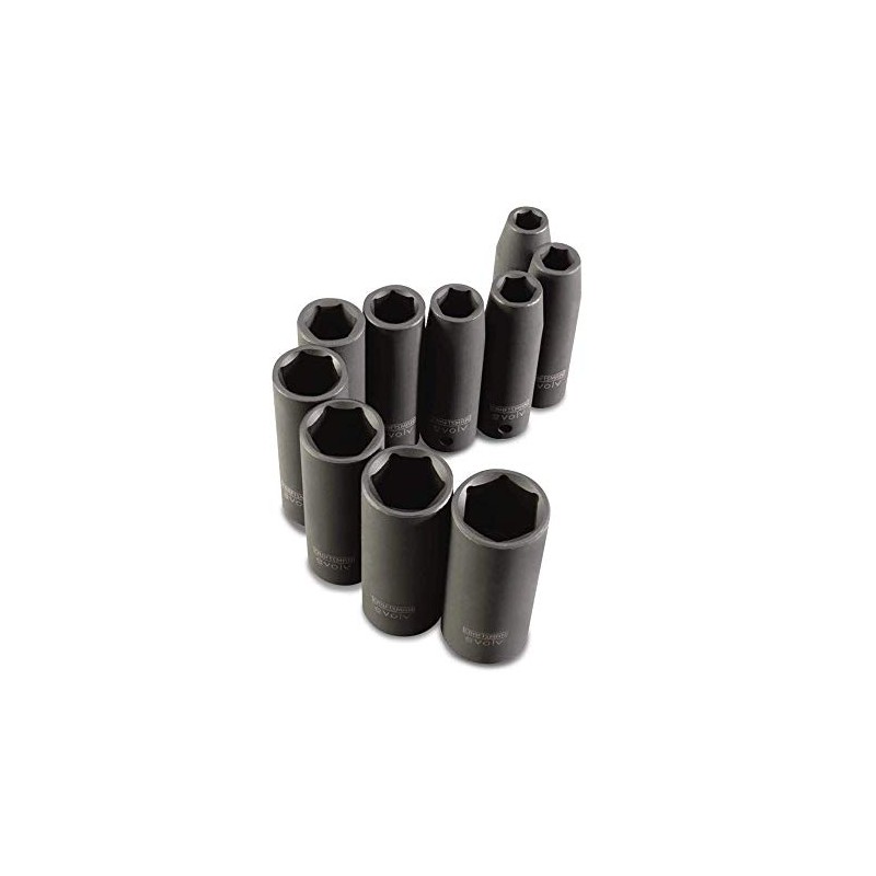 Craftsman Evolv 10 pc. Deep Impact Socket Set: 1/2-Inch Drive;