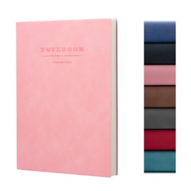 360 Pages A4 Journaling Notebooks, 100 Gsm Paper Thick Lined Journal Notebook for Women Men, Journals for Writing Soft Cover College Supplies for for Work Note Taking, Perfect for Office School, Pink