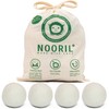 Nooril Tumble Dryer Balls Pack of 4 - Handmade Reusable