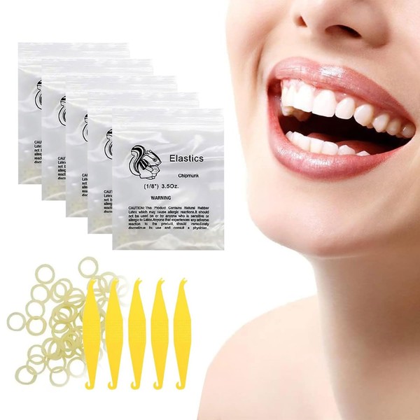 Orthodontic Rubber Bands, Orthodontic Elastics, Multi-purpose Elastics, Dental Gap Orthodontic