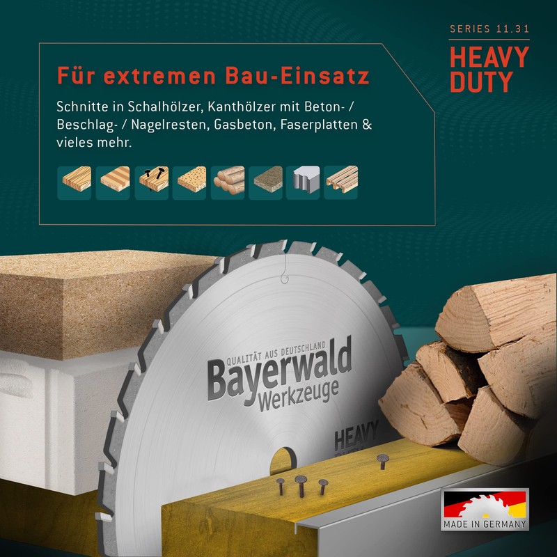 Bayerwald - HM Circular Saw Blade - Diameter 190 mm