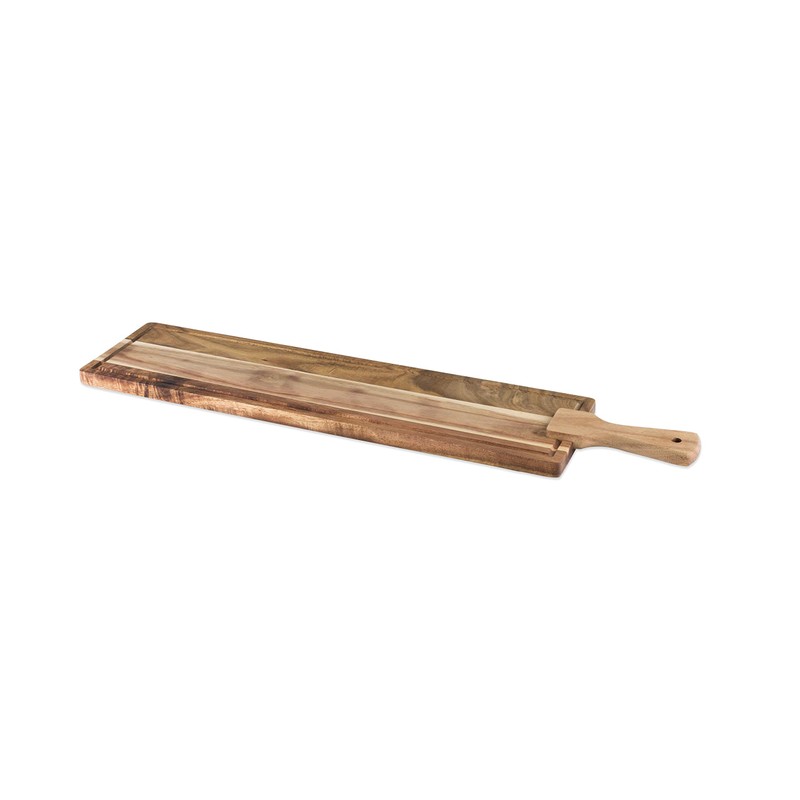 Twine Rustic Farmhouse Tapas Board Serveware, Acacia Wood Plank, Cheese