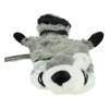 Hyper Pet Critter Skinz Raccoon Plush Dog Toy with Squeaker,
