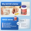 NYO3 Suplemento de aceite de krill Omega 3 1000 mg