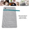USB Heated Blanket with Temperature Control Mutipurpose Electric Heated Throw