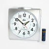 Magic Radio Alarm Clock with Light Snooze Silver Analogue 1895-19,
