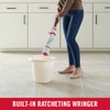 Rubbermaid Commercial Products Self-Wringing Ratchet Twist Mop with Blended Yarn